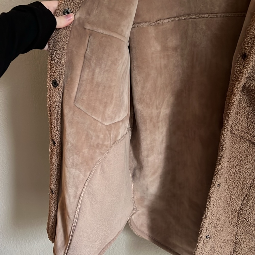 Abercrombie Sherpa Button Down Jacket - image 3
